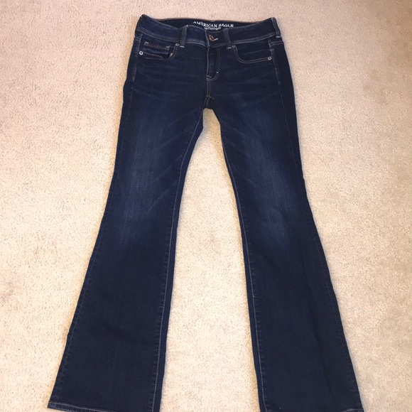 American Eagle Outfitters Denim - American Eagle Super Stretch Kickboot Size 4